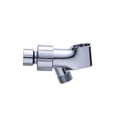 Hand Shower Adjustable Wall Bracket with ABS Plastic Swivel Ball Joint Connector
