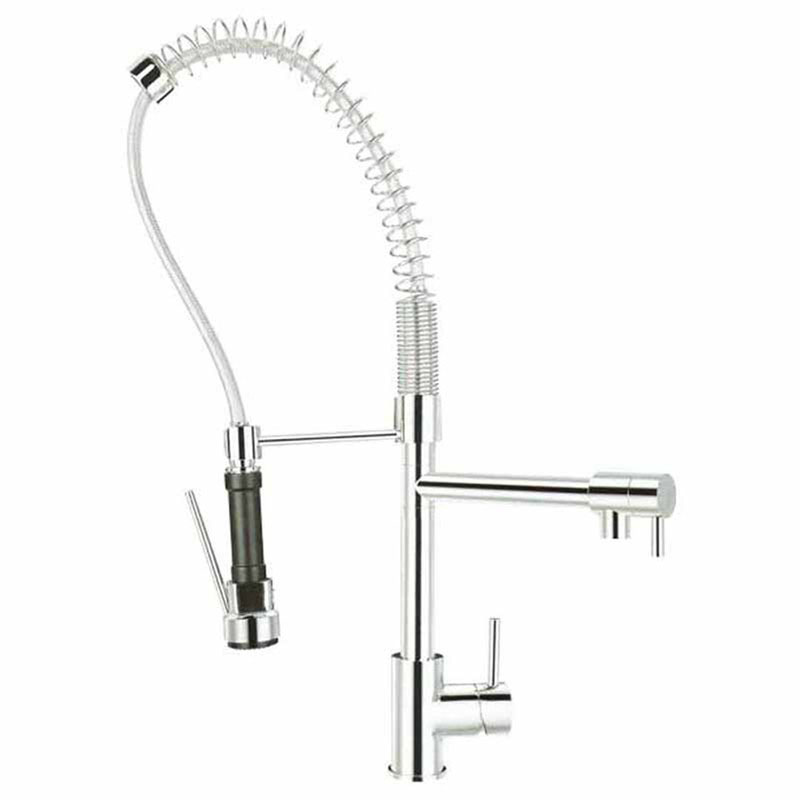 Spring Kitchen Faucet with Pull Down Sprayer