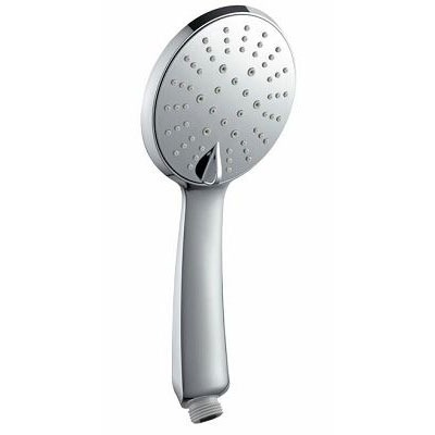 Three Spray Massage Hand Shower Head for Bathroom Components with Fantastic Chrome Faceplate 